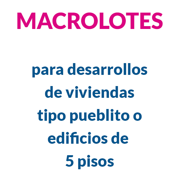 Macrolotes El Pueblito Suburbio Tzinacua